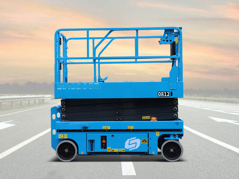 0812電動(dòng)剪叉式高空車  登高車